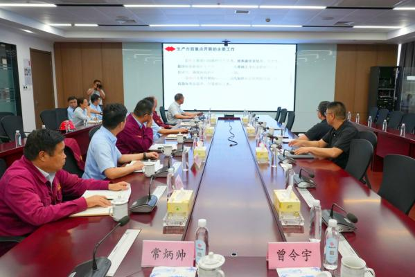 集團(tuán)黨委書記、董事長沈彬來淮鋼調(diào)研指導(dǎo)